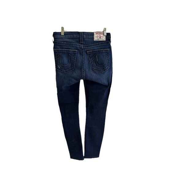 True‎ Religion Jean women Curvy Skinny size 27 With Gold Sequin, tayler swift, - Picture 2 of 16